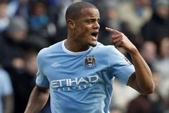 Hậu vệ Vincent Kompany. (Nguồn: Reuters)