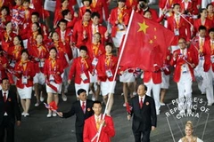 Đoàn thể thao Trung Quốc. (Nguồn: Xinhua)
