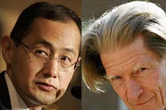 Nhà khoa học Shinya Yamanaka của Nhật Bản và John B. Gurdon của Anh. (Nguồn: AFP)