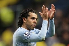 Chân sút người Argentina Carlos Tevez. (Ảnh: AP)