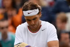 Rafael Nadal cay đắng dừng bước. (Nguồn: Getty Images)