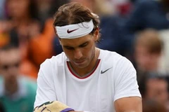 Rafael Nadal cay đắng dừng bước. (Nguồn: Getty Images)