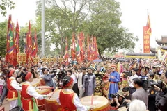 Lễ dâng hương tại Đền Đô là một trong những hoạt động chính của Festival. (Ảnh minh họa. Nguồn: Anh Tuấn/TTXVN)