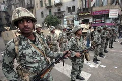 Quân đội Ai Cập. (Nguồn: AP)