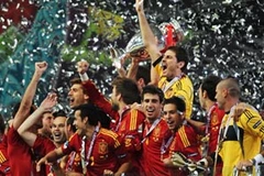 Tây Ban Nha đăng quang EURO 2012. (Nguồn: Getty Images)
