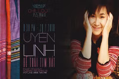 Uyên Linh và Live show mini "Để trái tim hát" tại càphê Chillout. (Nguồn: Cà phê Chillout)