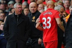 Jonjo Shelvey tỏ thái độ với Sir Alex. (Nguồn: telegraph.co.uk)