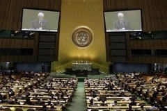 Quang cảnh Đại hội đồng Liên hợp quốc khóa 64. (Ảnh: AP)