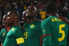 Cameroon - chủ nhân của chiếc vé đầu tiên phải rời Nam Phi. (Nguồn: Getty Images)