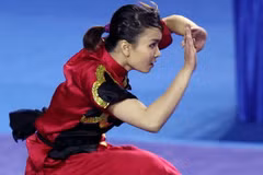 Wushu được kỳ vọng giành "vàng." (Ảnh: Quốc Khánh/TTXVN)