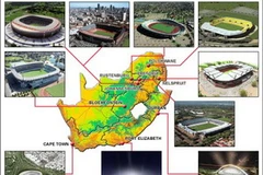 Các sân vận động của Nam Phi đã sẵn sàng cho World Cup 2010. (Nguồn: Internet)
