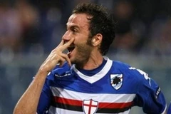 Tiền đạo Giampaolo Pazzini. (Nguồn: AP)