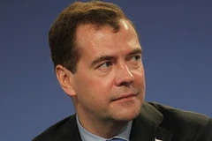 Tổng thống Nga Dmitry Medvedev. (Nguồn: Getty Images)
