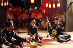 Ca trù của Việt Nam. (Ảnh: TT&VH)