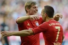 Ribery lập cú đúp. (Nguồn: Getty Images)