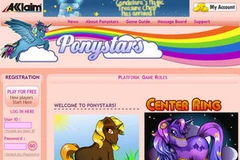 Tròi chơi Pony Stars của Playdom. (Nguồn: gamefly.com)