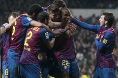 Barcelona tiếp tục khiến người Madrid thêm tủi. (Nguồn: Reuters)