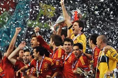 Tây Ban Nha đăng quang EURO 2012. (Nguồn: Getty Images)