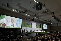 Quang cảnh Hội nghị Liên hợp quốc về biến đổi khí hậu tại Cancun. (Nguồn: Getty Images)