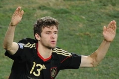 Mueller tỏa sáng trong màu tuyển Đức tại World Cup 2010. (Nguồn: Getty Images)
