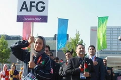 Tahmina Kohistani, nữ vận động viên điền kinh của Afghanistan. (Nguồn: Getty Images)