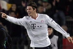 Tiền đạo Mario Gomez. (Nguồn: AP)