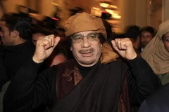 Nhà lãnh đạo Libya, Muammar Gaddafi. (Nguồn: Reuters)
