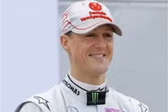 Tay đua Michael Schumacher. (Nguồn: AP)