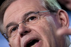 Thượng nghị sỹ Mỹ Bob Menendez. (Nguồn: Getty Images)