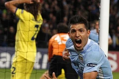Aguero trở thành người hùng của Man City. (Nguồn: Getty Images)
