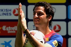 Fabregas trong màu áo Barca. (Nguồn: Getty Images)