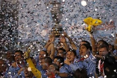 Uruguay giành chức vô địch xứng đáng. (Nguồn: AP)