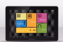 Mẫu tablet M10 của Polaroid. (Nguồn: androidcommunity.com)