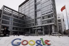 Công ty Google tại Trung Quốc. (Ảnh: Reuters)