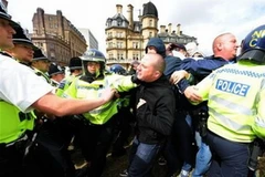 Cảnh sát đã bắt giữ 13 phần tử quá khích. (Nguồn: AP)