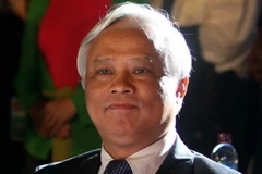 Phó Chủ tịch Quốc hội Uông Chu Lưu dẫn đầu, đã tham gia Diễn đàn. (Ảnh: An Đăng/TTXVN)