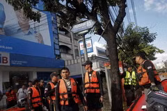 Lực lượng cứu hộ của Thái Lan. (Nguồn: Reuters)