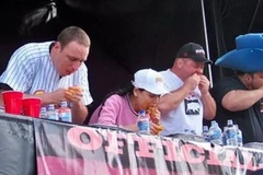 Cô Sonya Thomas trở thành nhà vô địch của giải. (Nguồn: AP)