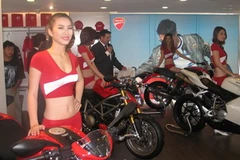 Quang cảnh buổi lễ ra mắt dòng xe môtô Ducati. (Ảnh: Hà Huy Hiệp)