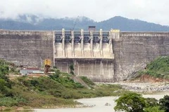 Đập thủy điện Sông Tranh 2. (Ảnh: Trần Lê Lâm/TTXVN)