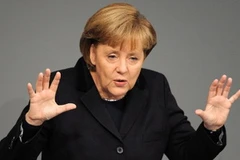 Bà Merkel nhất quyết phản đối eurobond. (Nguồn: AFP)