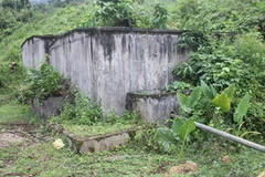 Hệ thống cấp nước tê liệt từ năm 2005.