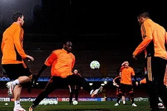 Chelsea có buổi tập trên sân San Paulo. (Nguồn: Getty Images)