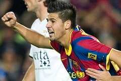 Tiền đạo Nolito trong màu áo Barca. (Nguồn: Internet)