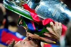 Lionel Messi hạnh phúc. (Nguồn: AP)