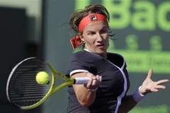 Hạt giống số 1 của giải Sony Ericsson Open, Svetlana Kuznetsova. (Ảnh: AP)