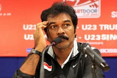 Huấn luyện viên U23 Singapore Terry Pathmanathan. (Ảnh: Internet)