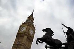 Big Ben nghiêng đến 0,26 độ. (Nguồn: AFP)