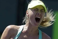 Sharapova vẫn chưa để thua set đấu nào sau ở 10 trận gần nhất. (Nguồn: AP)