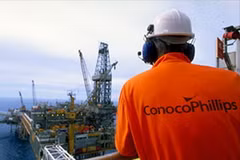 Một công nhân của ConocoPhillips. (Nguồn: Internet)